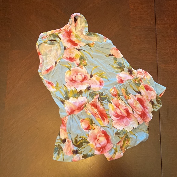 Posh Peanut Carolina Floral Racerback Twirl. GUC - Picture 2 of 3